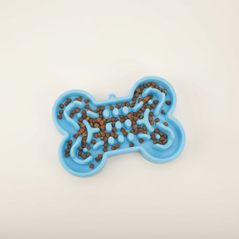 Slow Feeder Hundskål i Silikon