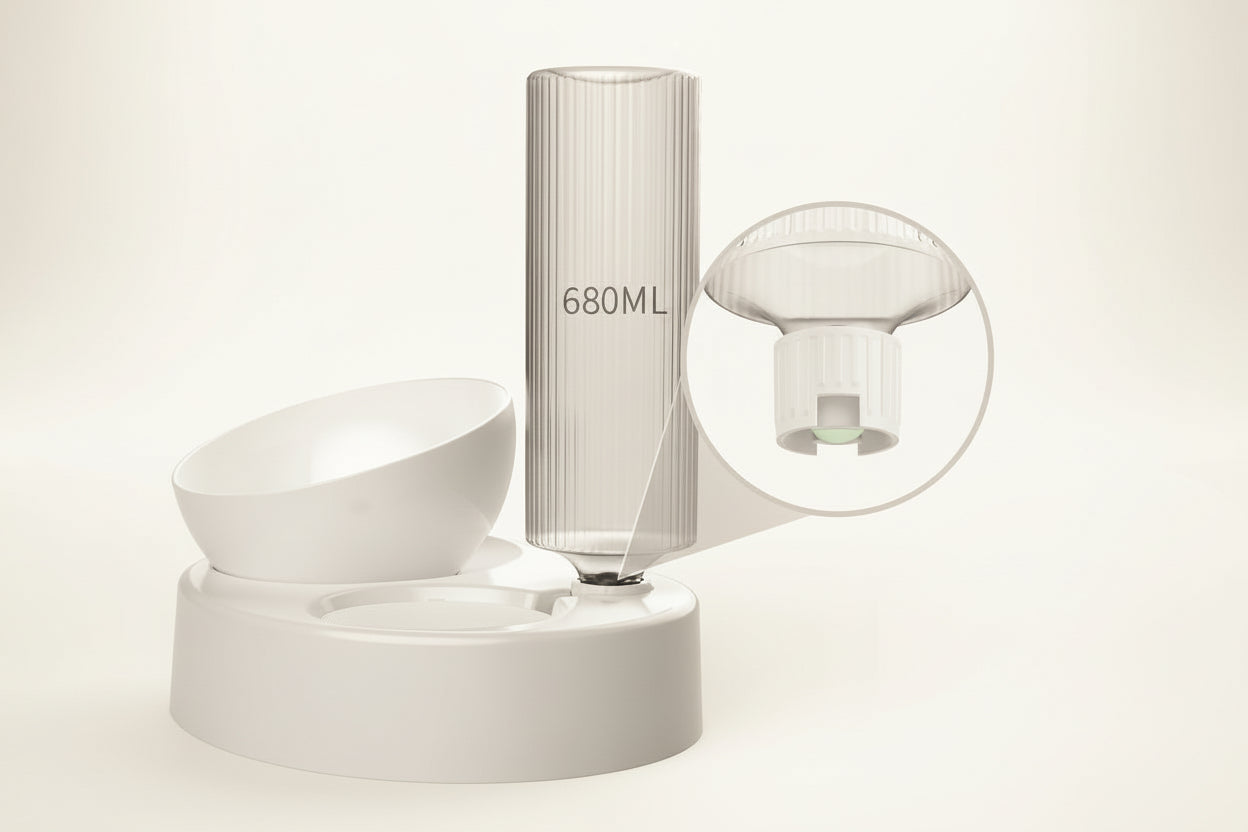 Pet Double Bowl Automatic Drinking