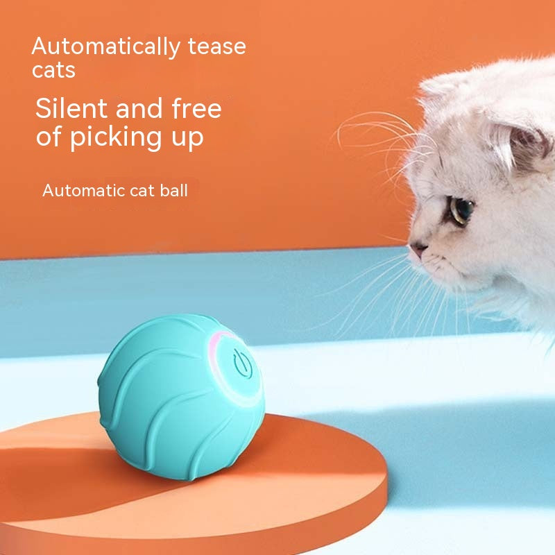 Automatic Self‑Rolling Pet Toy Ball