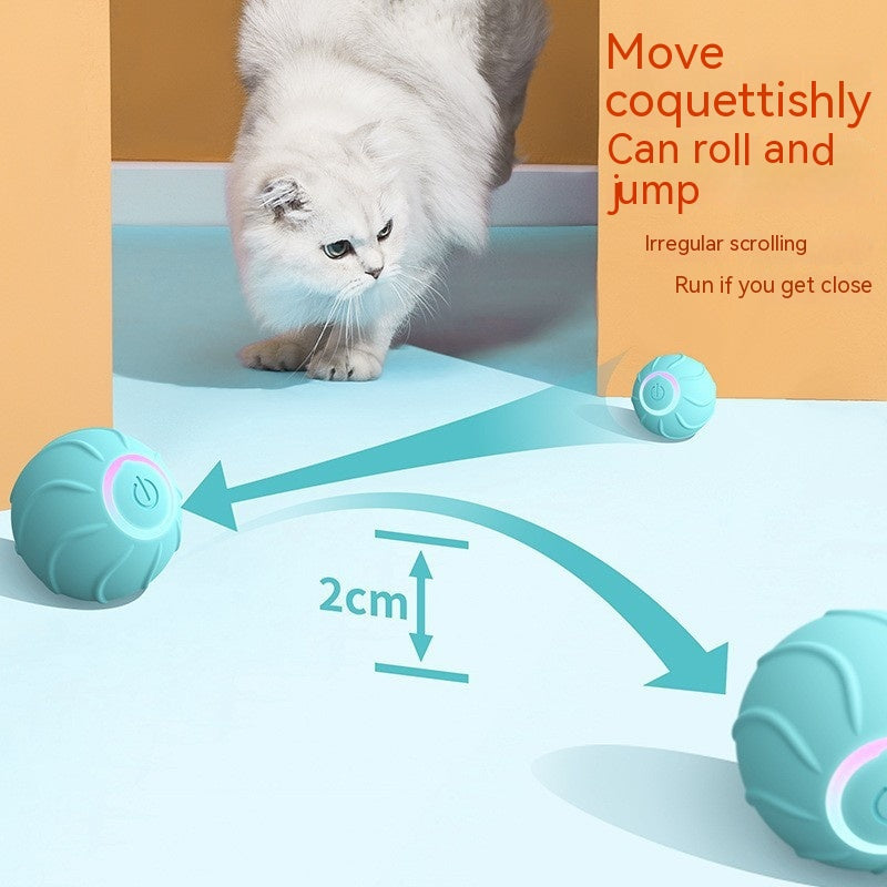Automatic Self‑Rolling Pet Toy Ball